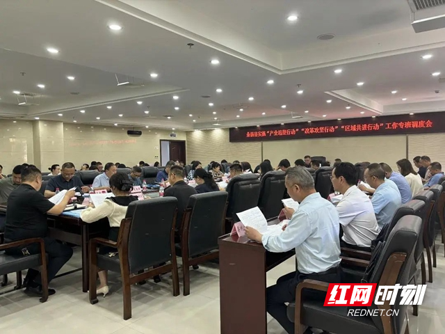 桑植县委常委,常务副县长陈星出席会议.