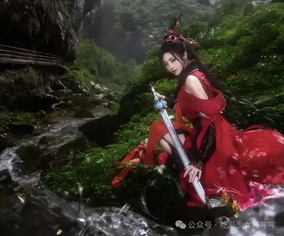 百万网红cos《黑神话悟空》狐狸精萍萍一角,被网友质疑与角色不符,就