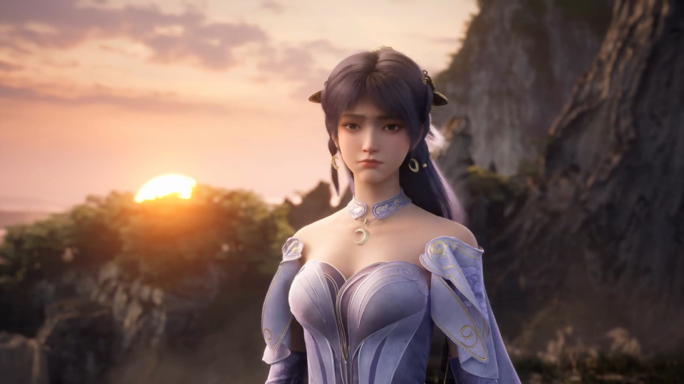 遮天姬紫月有多猛凭借一人之力登上九阶天梯众人看傻眼