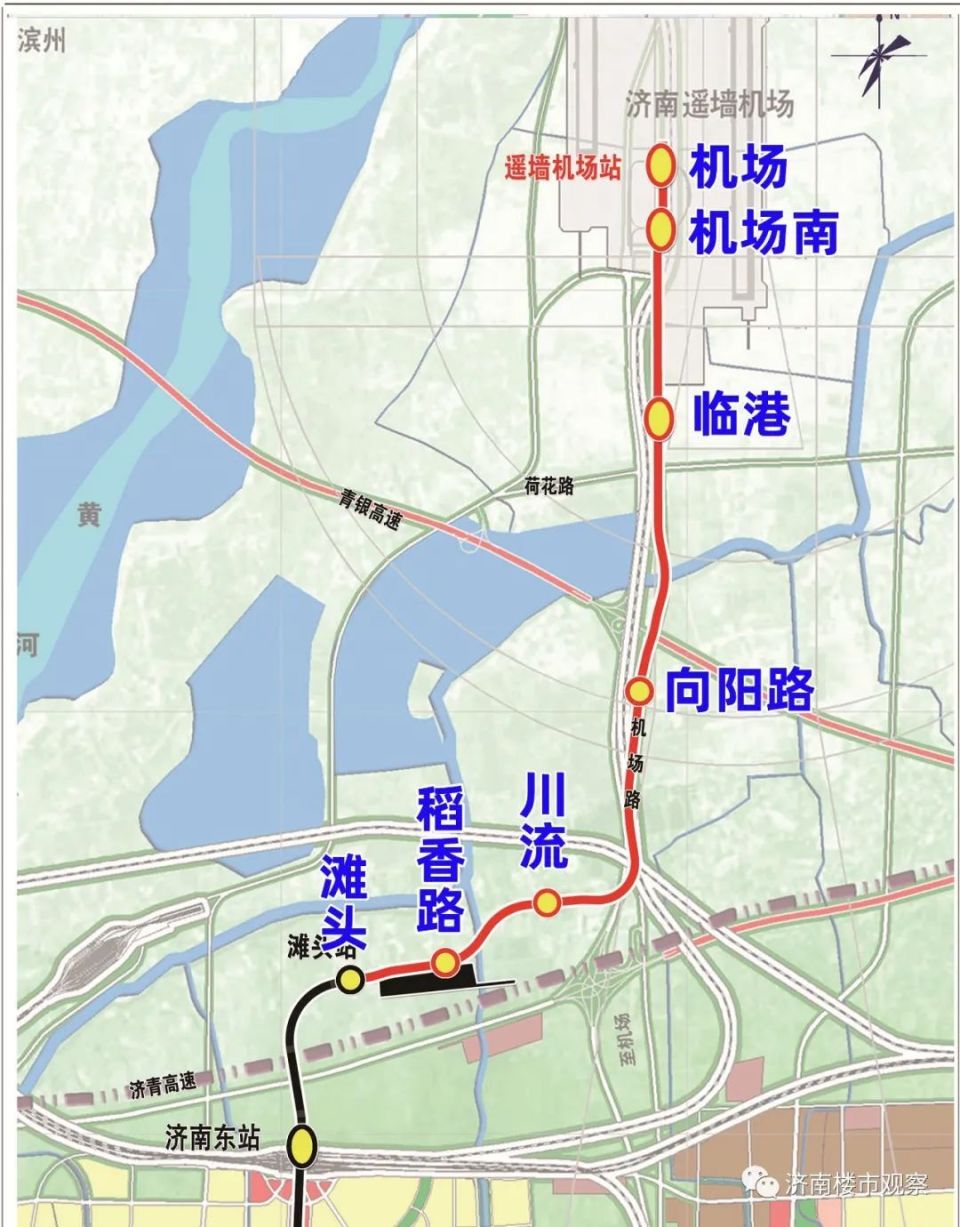 济南4号地铁分段开通?工期大幅提前!各条地铁线路进度!