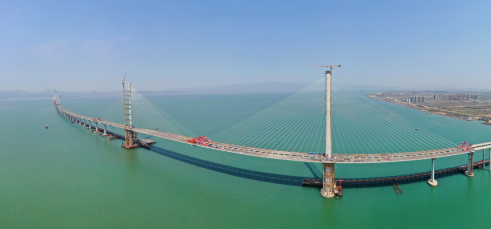 黄茅海大桥最新消息图片