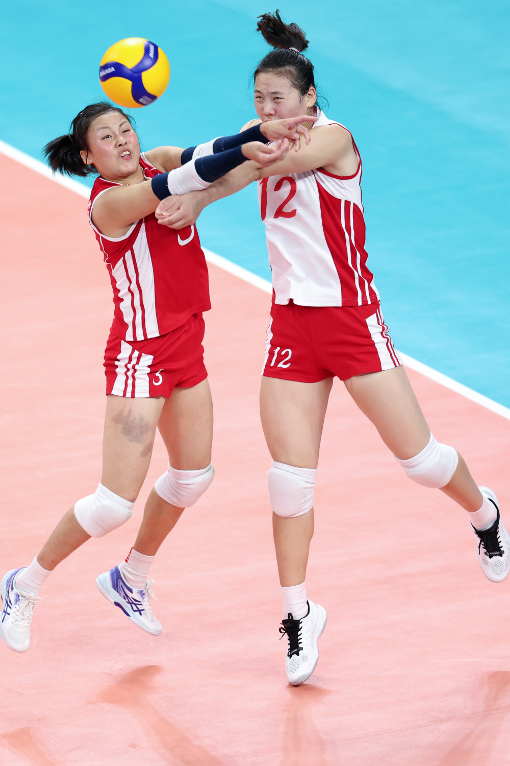 排球——女子排球5-8名排位赛:中国台北队胜朝鲜队_腾讯新闻