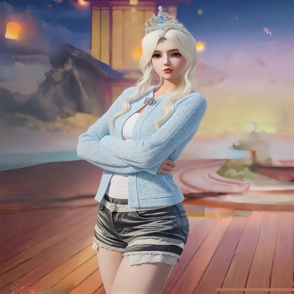 事实上,《和平精英》中也有许多"黑白配"的经典穿搭,但却鲜少能看