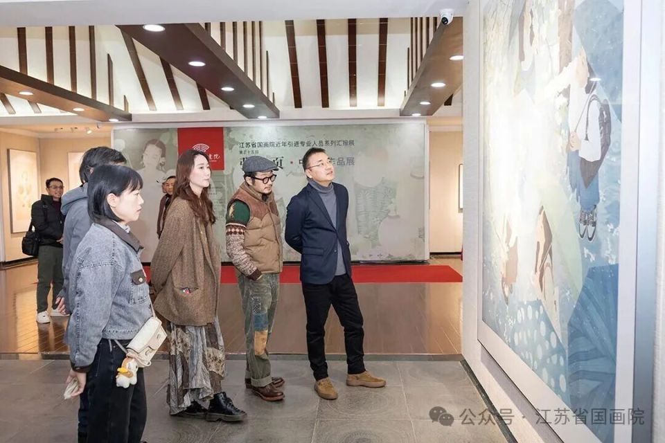 张页中国画作品展在江苏省国画院美术馆开展_腾讯新闻