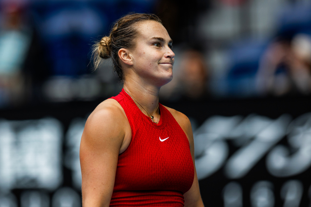 网球——澳网:萨巴伦卡晋级第四轮