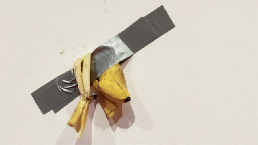 一游客吃掉韩国美术馆价值12万美元的香蕉展品辩称：破坏艺术也是一种艺术产品的单词2023已更新(今日/知乎)