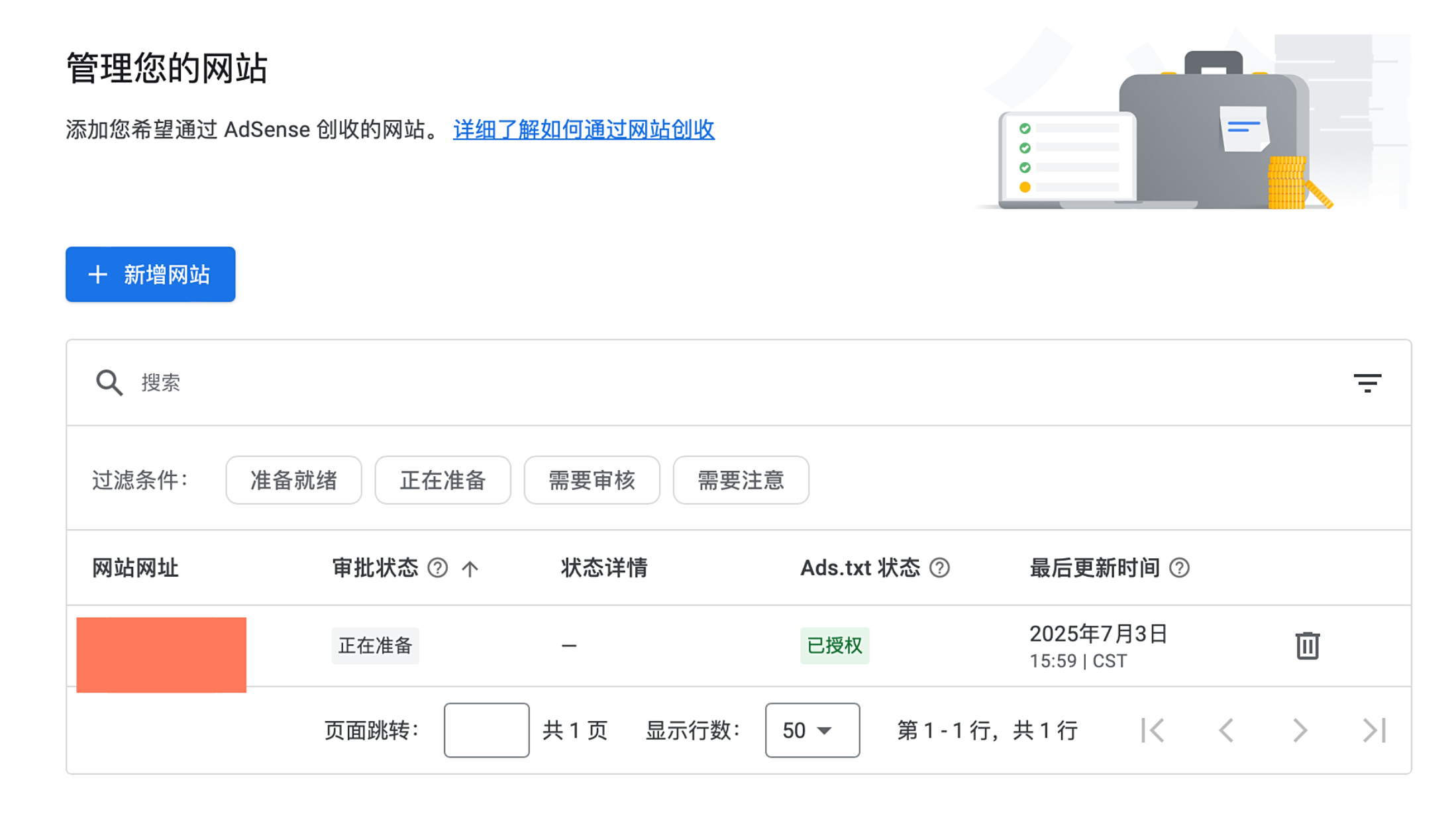 网站列表