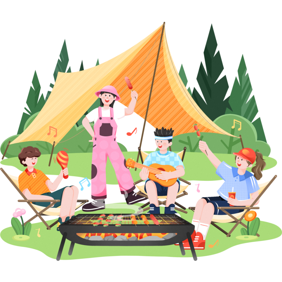 假期户外露营隐患藏 守好原则不用慌