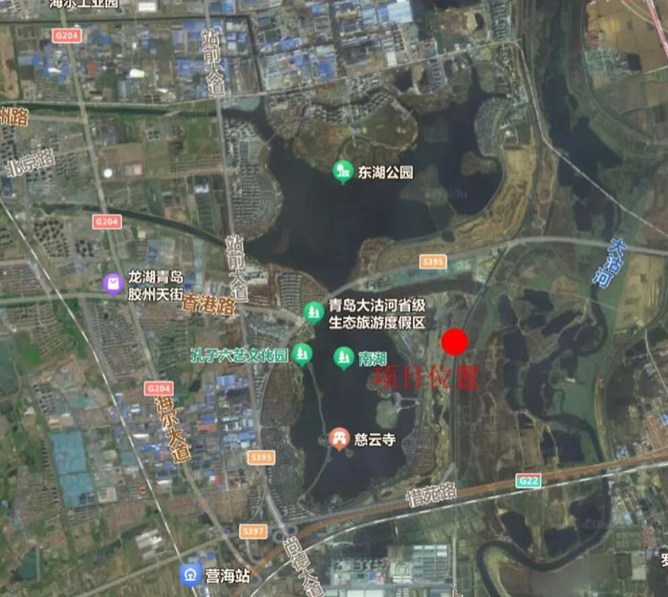 胶州少海片区控规调整,新增36班九年一贯制学校