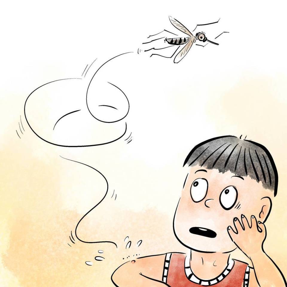 被蚊子叮咬后为什么有人起红点有人起大包知识窗