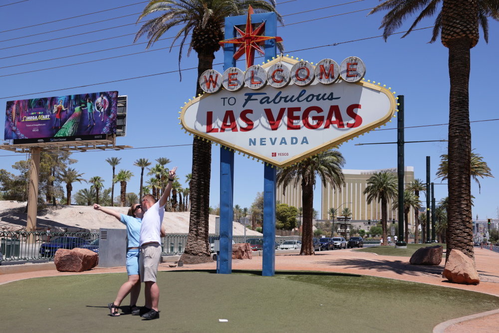 美国拉斯维加斯高温