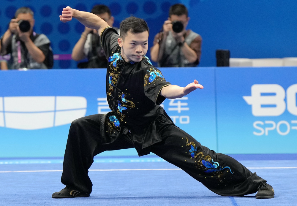 武术——男子长拳赛况_腾讯新闻