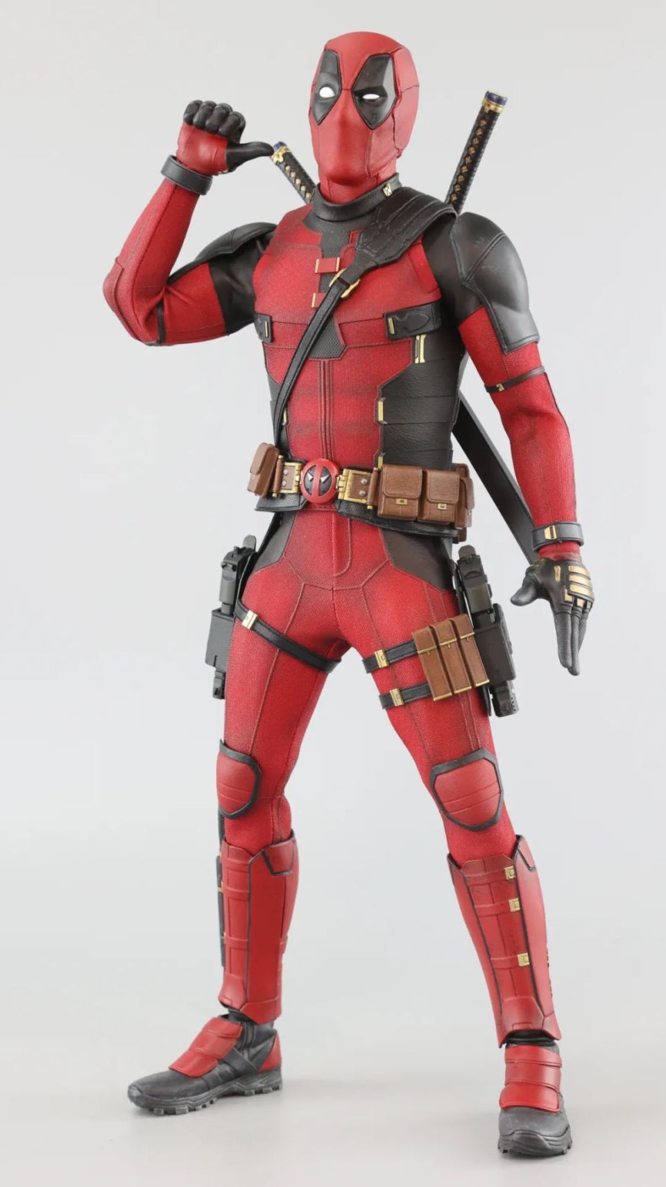 配件超多,hot toys死侍3.0开箱,太好玩了!