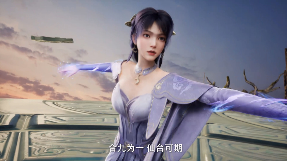 遮天姬紫月有多猛凭借一人之力登上九阶天梯众人看傻眼