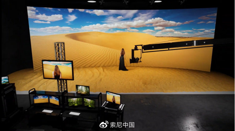 索尼在中国首个黑彩晶虚拟摄影棚宣布于3月9日在上海开业