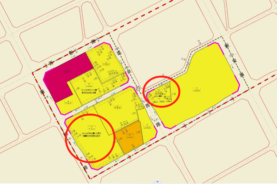 4宗共297亩大寨路西部大道青龙寺板块计划供地