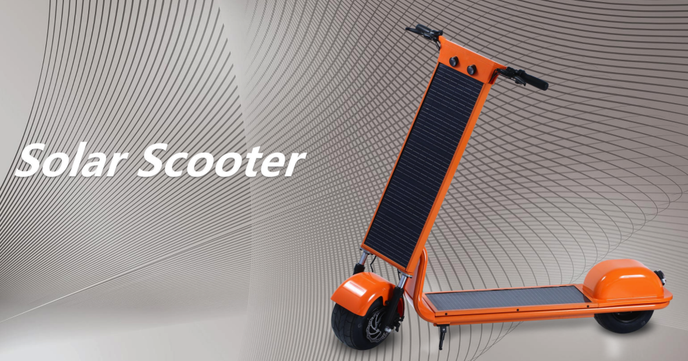 蜗牛智行带来太阳能滑板车产品beyondexpo2023