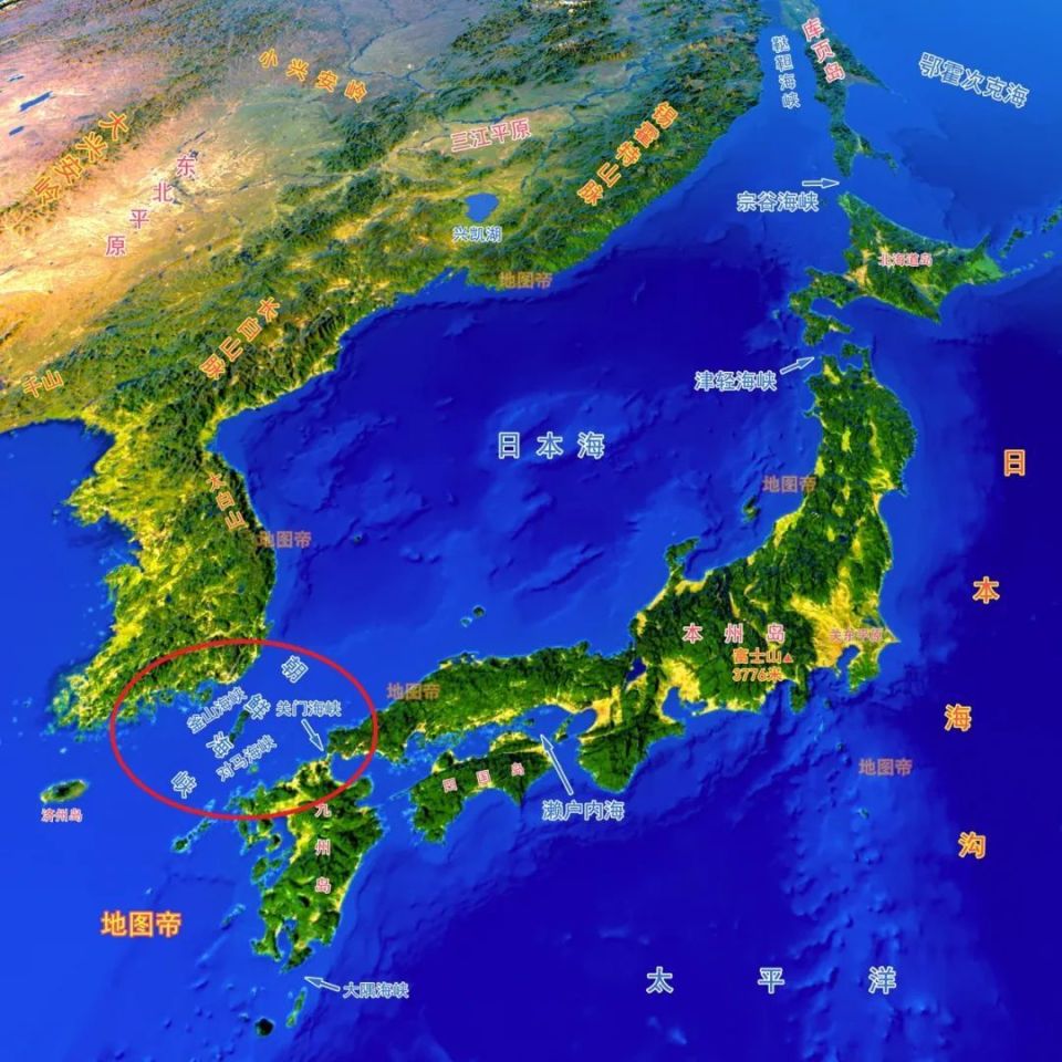 朝鲜海峡上的对马岛,属于日本还是韩国?_腾讯新闻
