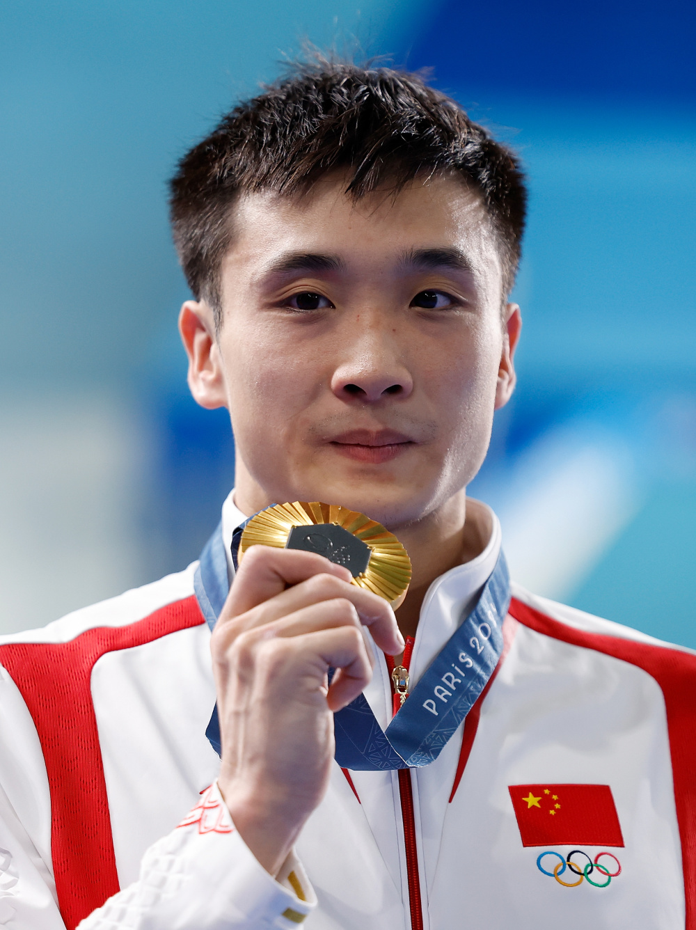 巴黎奥运会|跳水——男子10米跳台:中国选手曹缘夺冠(4)