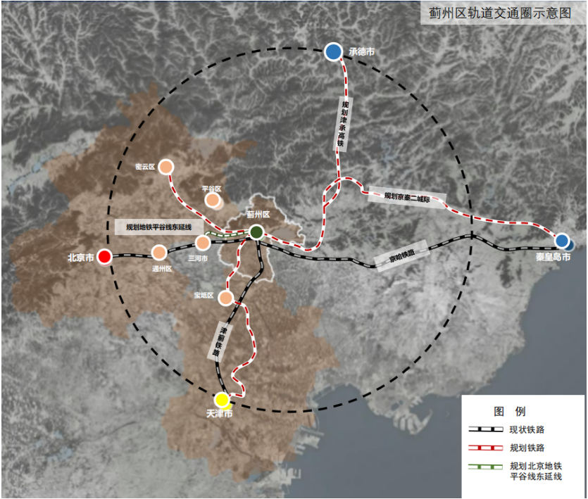 津承高铁蓟县段路线图图片