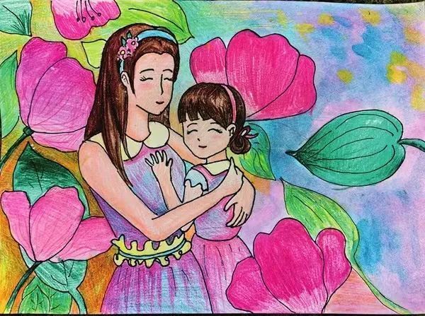 "妈妈,我爱你!"京城小画师送出母亲节最美祝福
