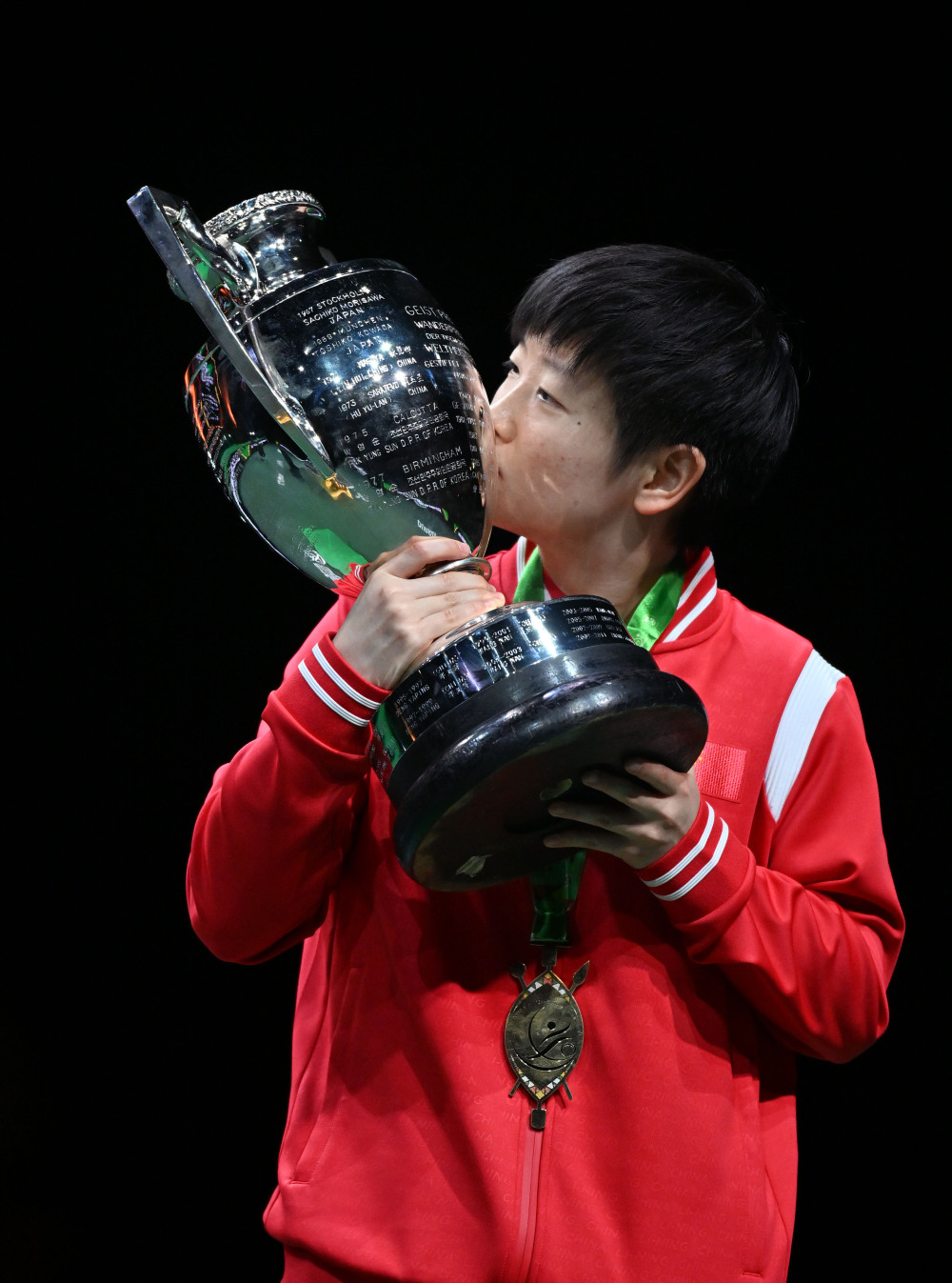 体育乒乓球世乒赛孙颖莎女单夺冠7