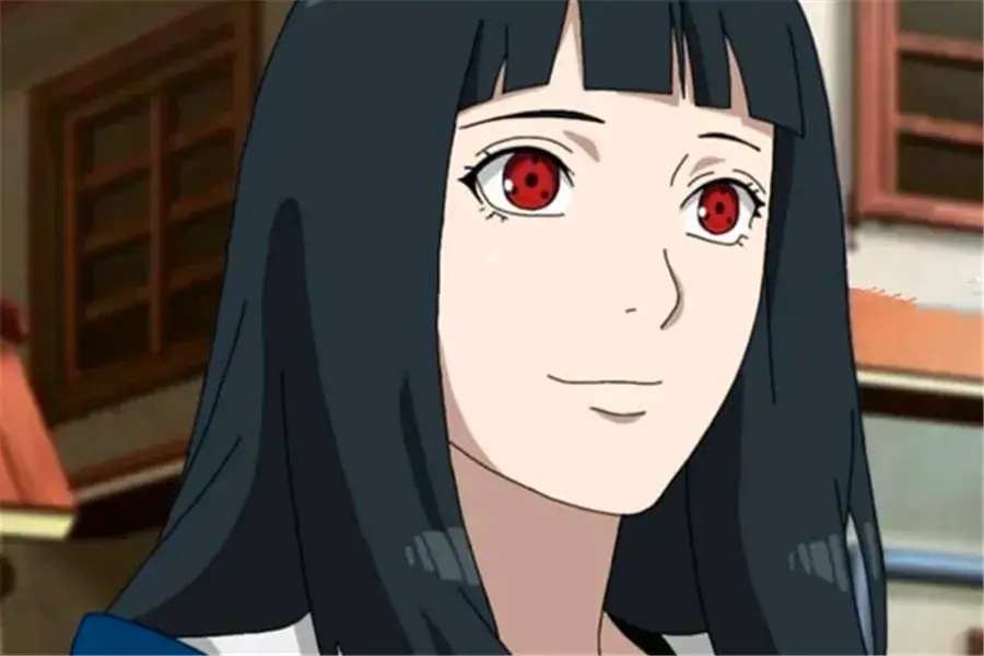 火影忍者:雏田白眼太好看,换上其他眼睛,黑瞳也是女神级别