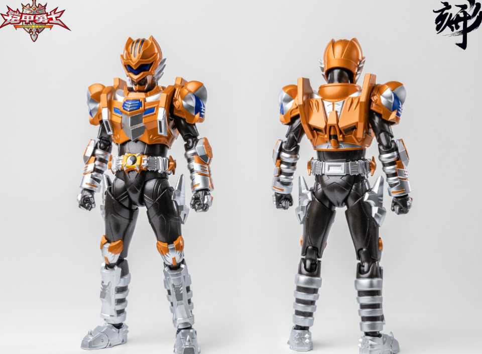 形刻系列可动玩具新品:铠甲勇士地虎侠官图公开 话费侠终于来了