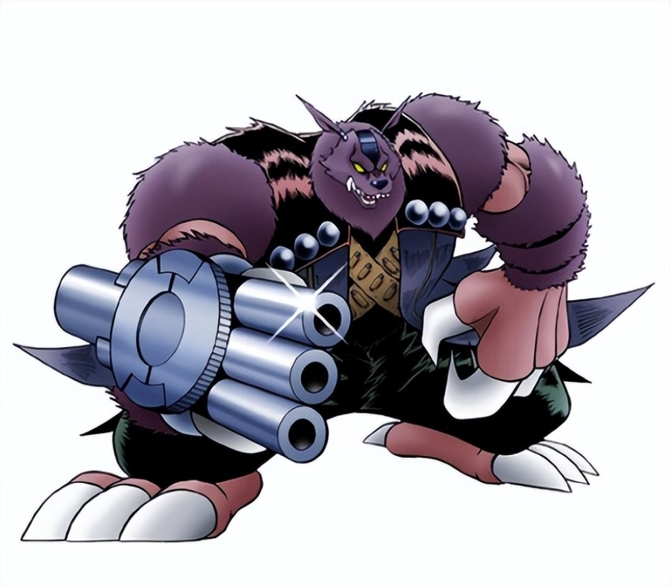 时隔二十多年终于转正的究极体数码宝贝魔兽型卡利斯兽官设公开