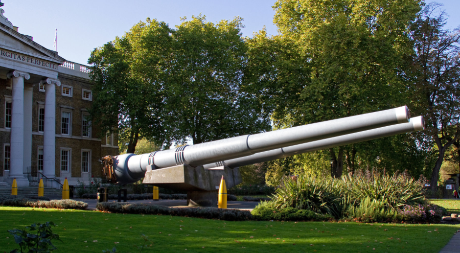 英国"无畏"级战列舰上的新型大口径火炮_腾讯新闻