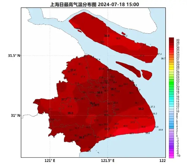 上海最高温直逼39度!关于消暑利器台风有新动向