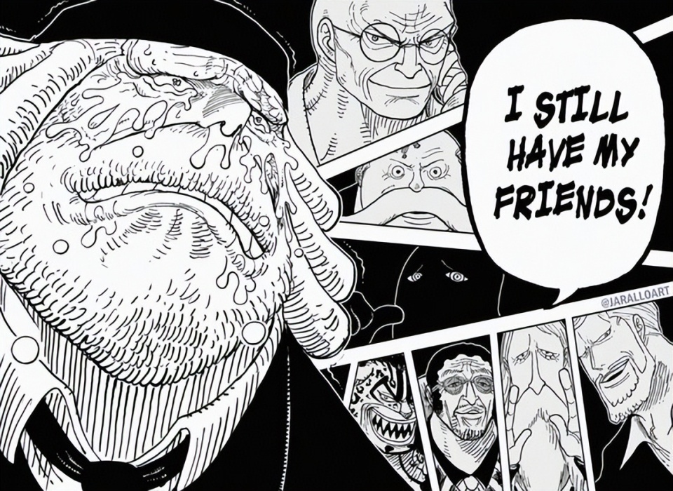 海贼王1110话情报五老星来了路飞也不怕他们其实没有想象的强