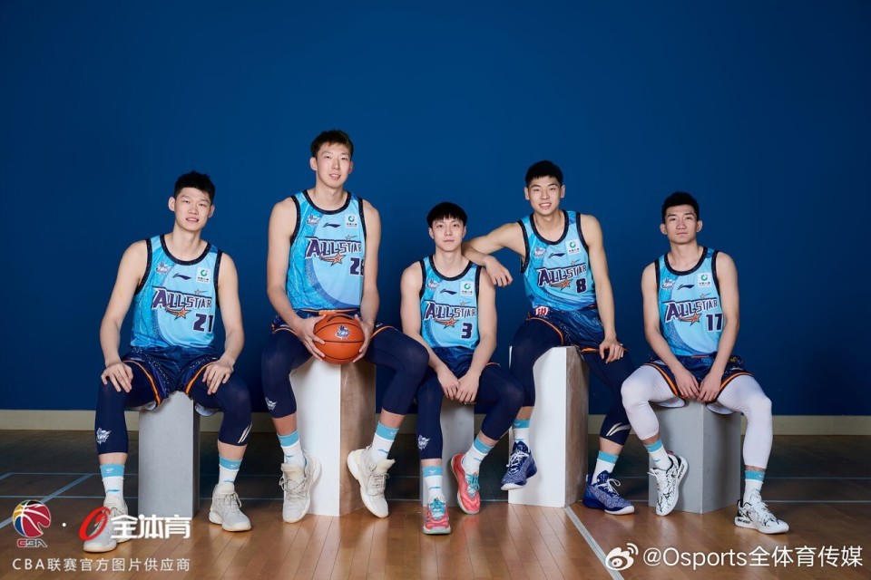 cba全明星官方定妆照来袭胡明轩曾凡博领衔出镜