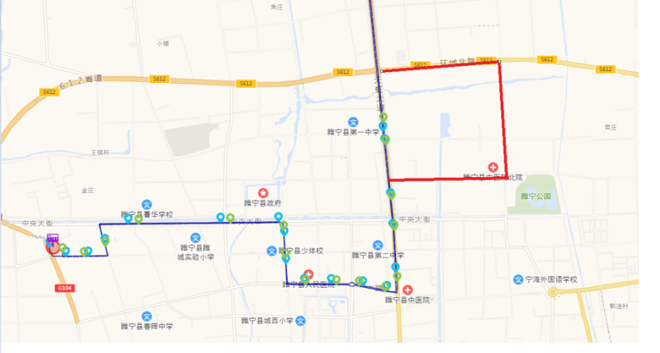 睢宁县公交线路图图片