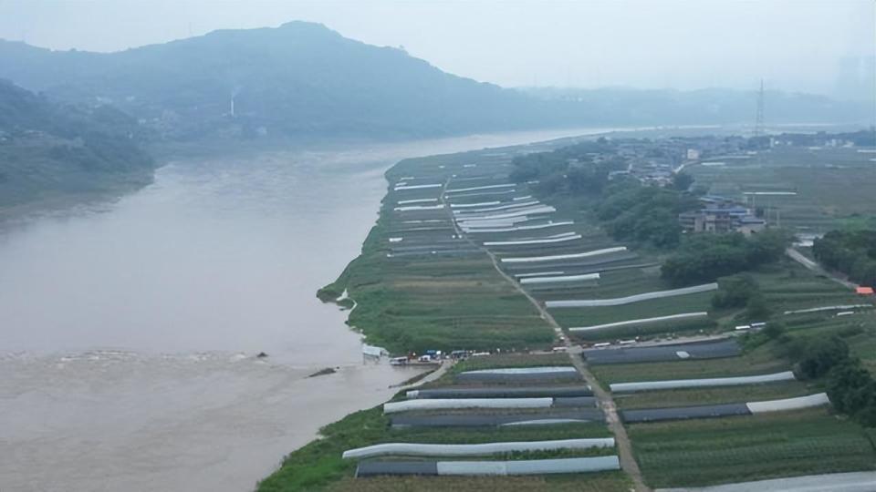 在江心形成了很多座江心岛屿,第一座岛屿是位于重庆江津区的中坝岛,而