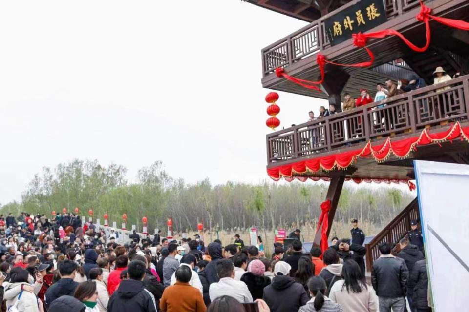 第八届封丘陈桥湿地油菜花生态旅游季盛大开幕