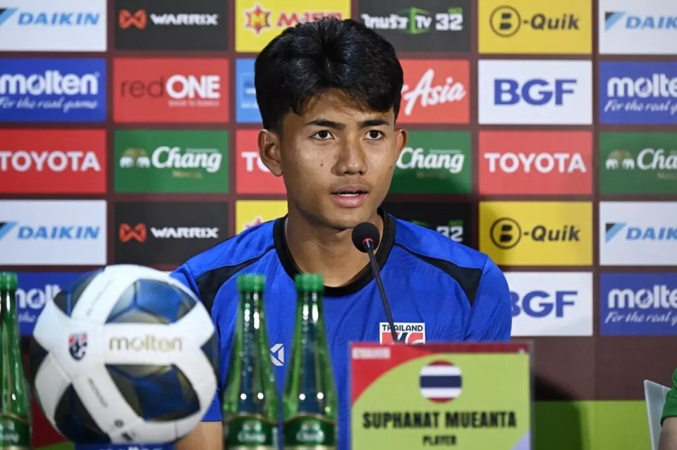 泰国新星素帕那感谢国家队给我机会希望打进世界杯正赛