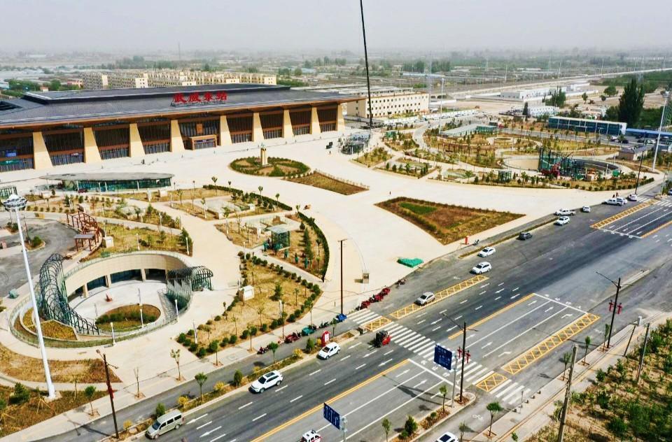 兰张三四线武威(高铁)东站至城区道路建设项目即将建成通车