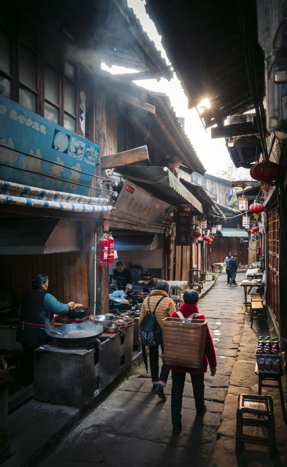 关于古镇的历史还可以回溯到明朝甚至更早.