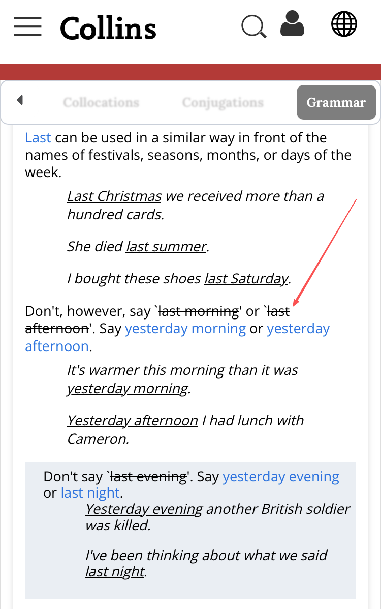昨天早上”不要翻译成“last morning”-腾讯新闻