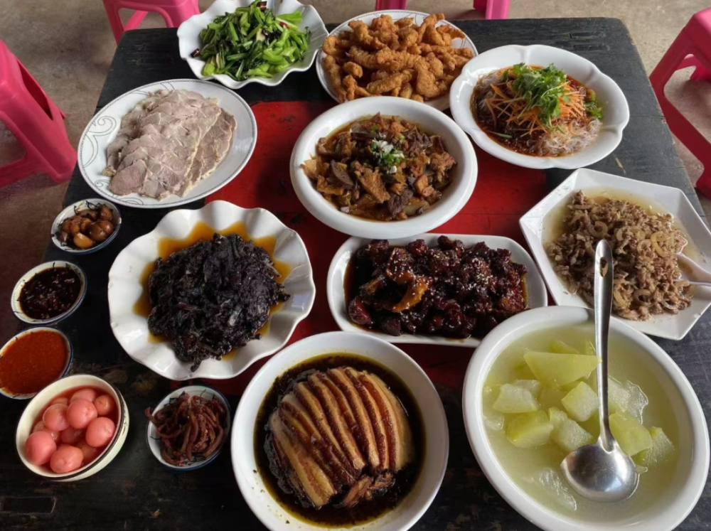 金秋来沙朗,白族八大碗带您品乡愁