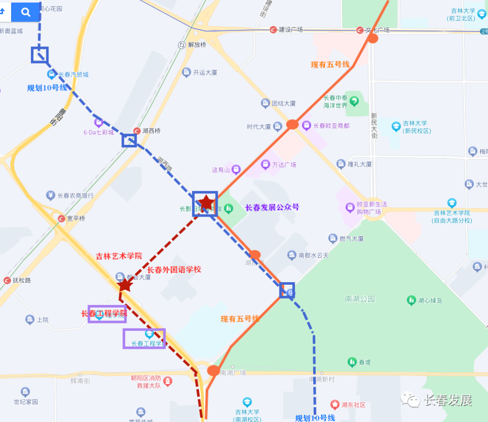长春市红旗街地图图片