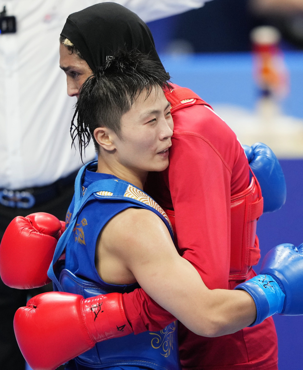 武术——李玥瑶夺得散打女子52公斤级冠军(2)