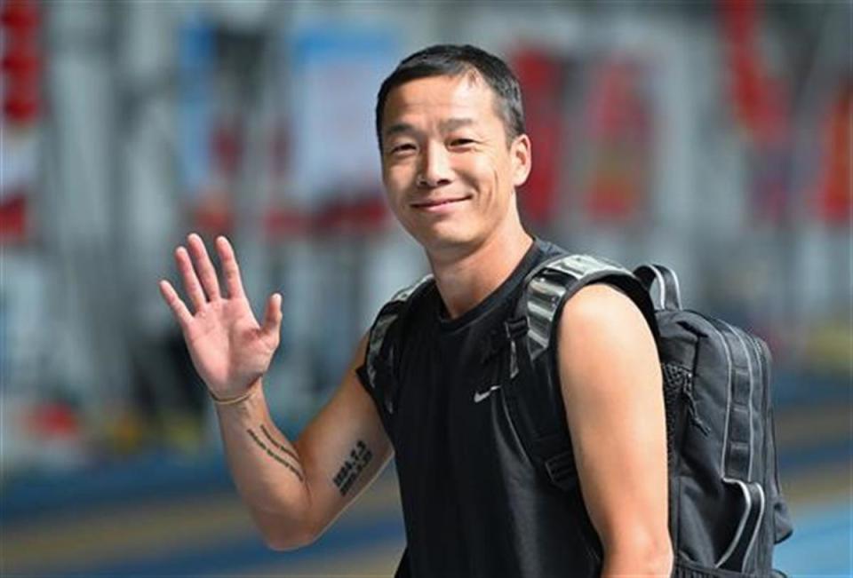 吴智强助中国队在首届亚洲接力锦标赛摘金