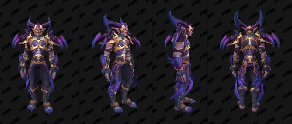 0恶魔猎手职业套装,很有恶魔的味道!