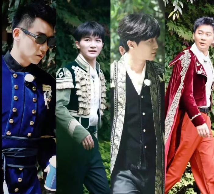 跑男家族罕见同框邓超喊出灵魂口号baby与陈赫错过聚会