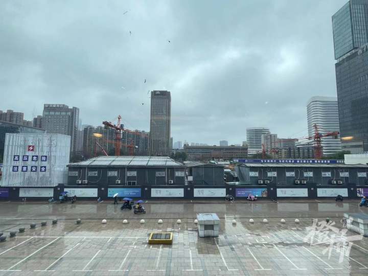 庆春广场在施工了未来的它叫庆春ss