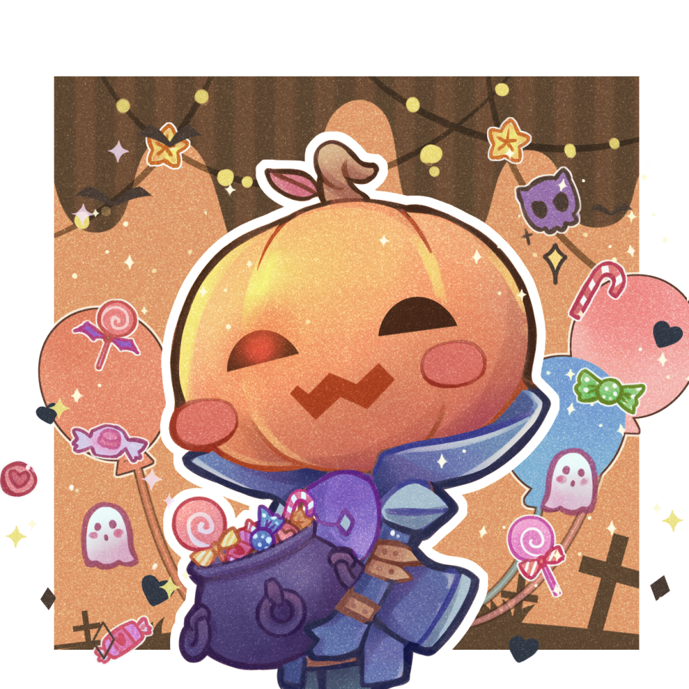 英雄联盟手游稻草人q版头像