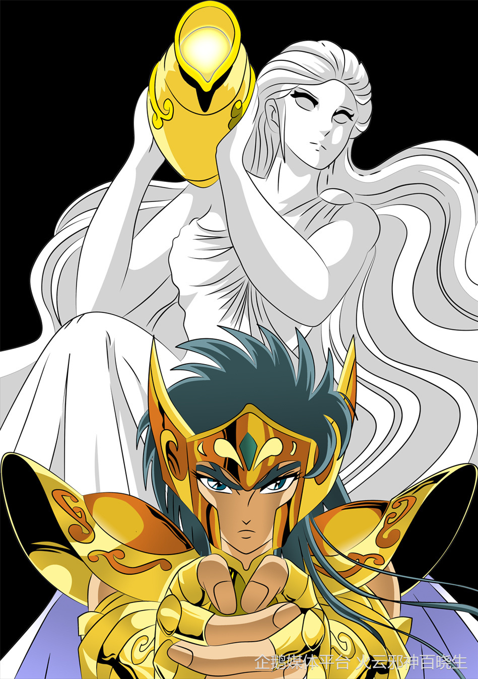 水瓶座卡妙是黄金圣斗士中最纠结的一个