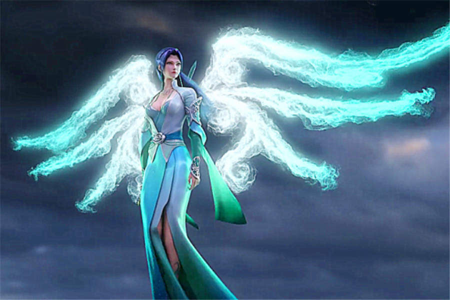 斗破苍穹中斗气化翼很好看的6人:美杜莎艳丽无双,海波东很有气质_腾讯